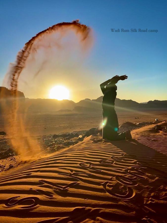 Wadi Rum Silk Road Camp Dış mekan fotoğraf